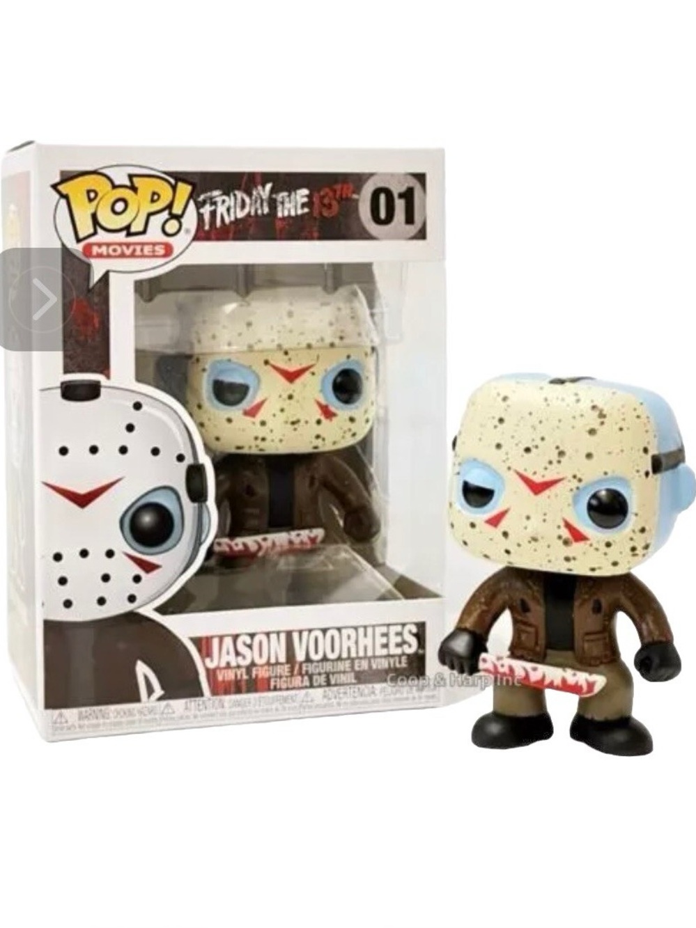 Funko Pop Jason Voorhees 01 Friday the 13th Vinyl Figure New Sealed